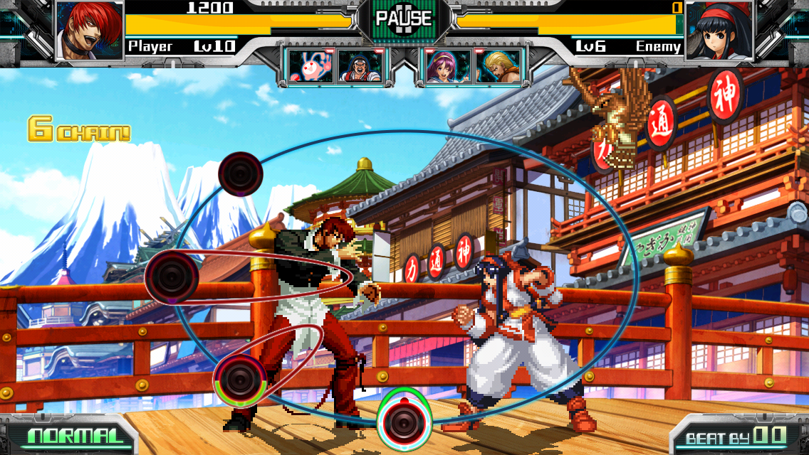 The Rhythm Of Fighters Ios Android Snk Playmore H K