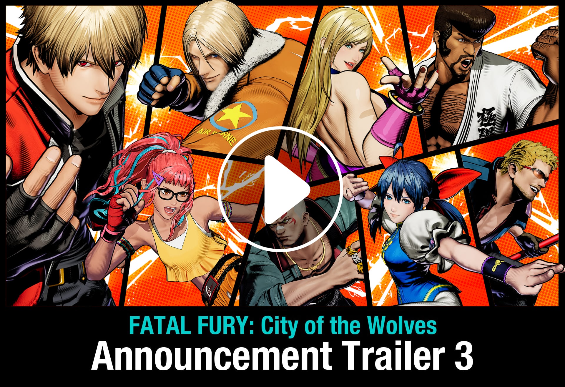 FATAL FURY: City of the Wolves Announcement Trailer