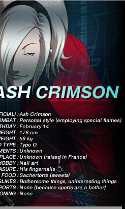 ASH CRIMSON