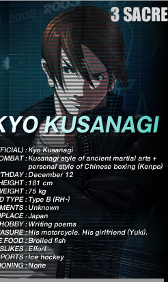 KYO KUSANAGI