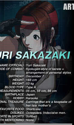 YURI SAKAZAKI