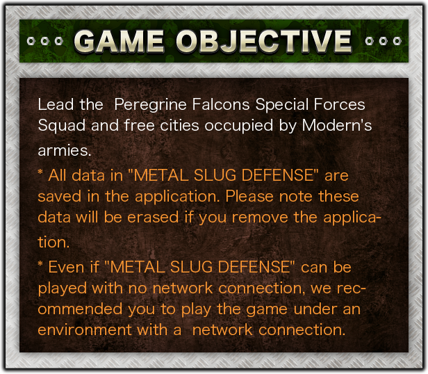 GAME OBJECTIVE