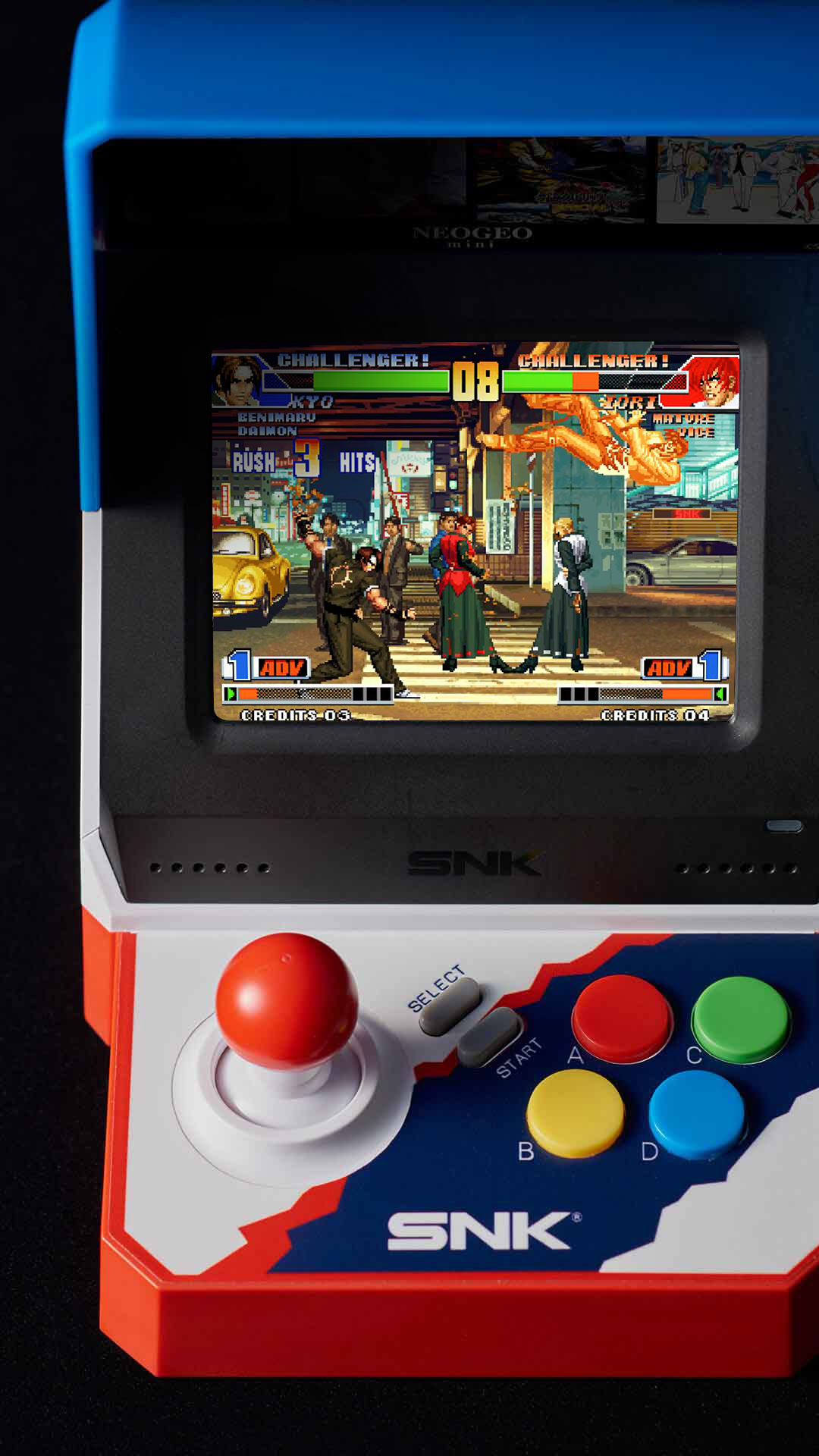 SNK NEO GEO NEOGEO Mini Classic 40th Anniversary Arcade (40 Games included)  New 193071400005