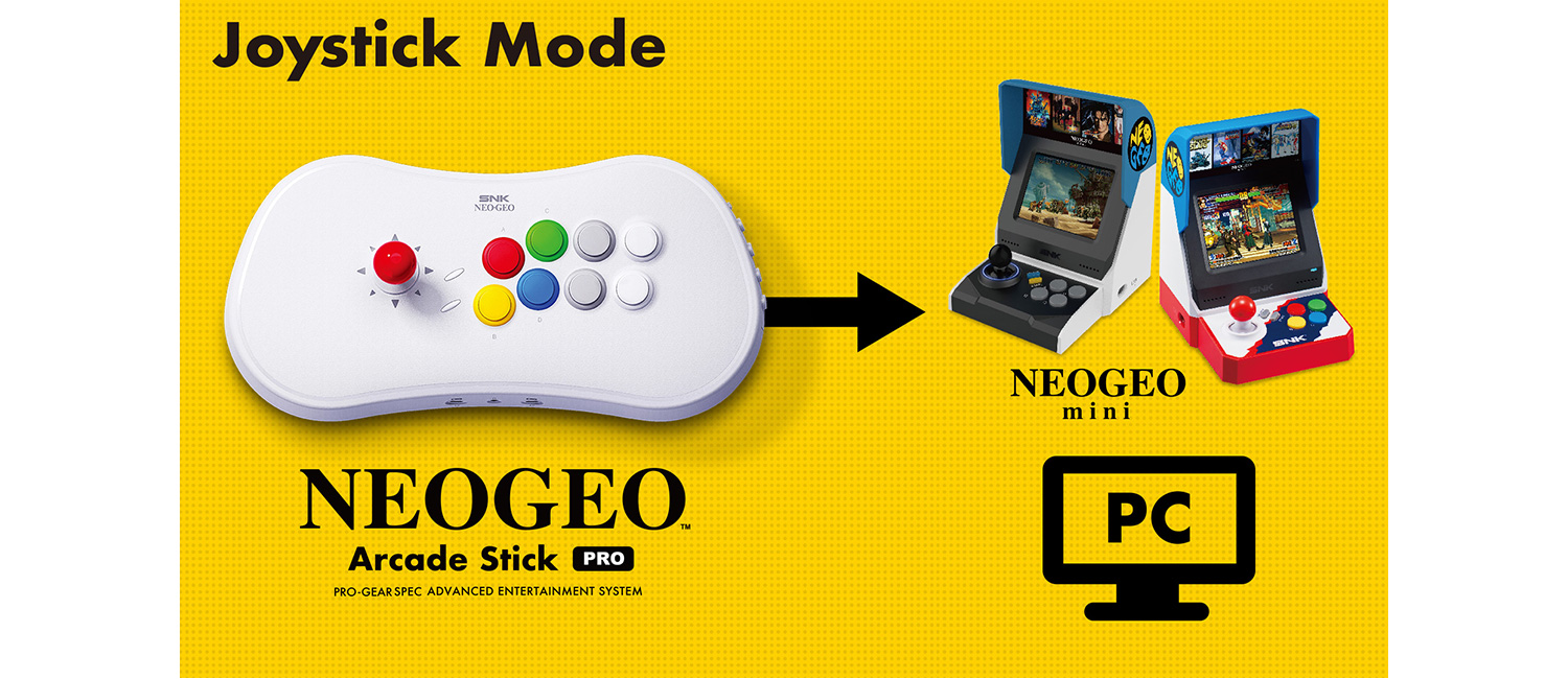 新品 SNK NEOGEO ARCADE STICK PRO ネオジオ 海外版-