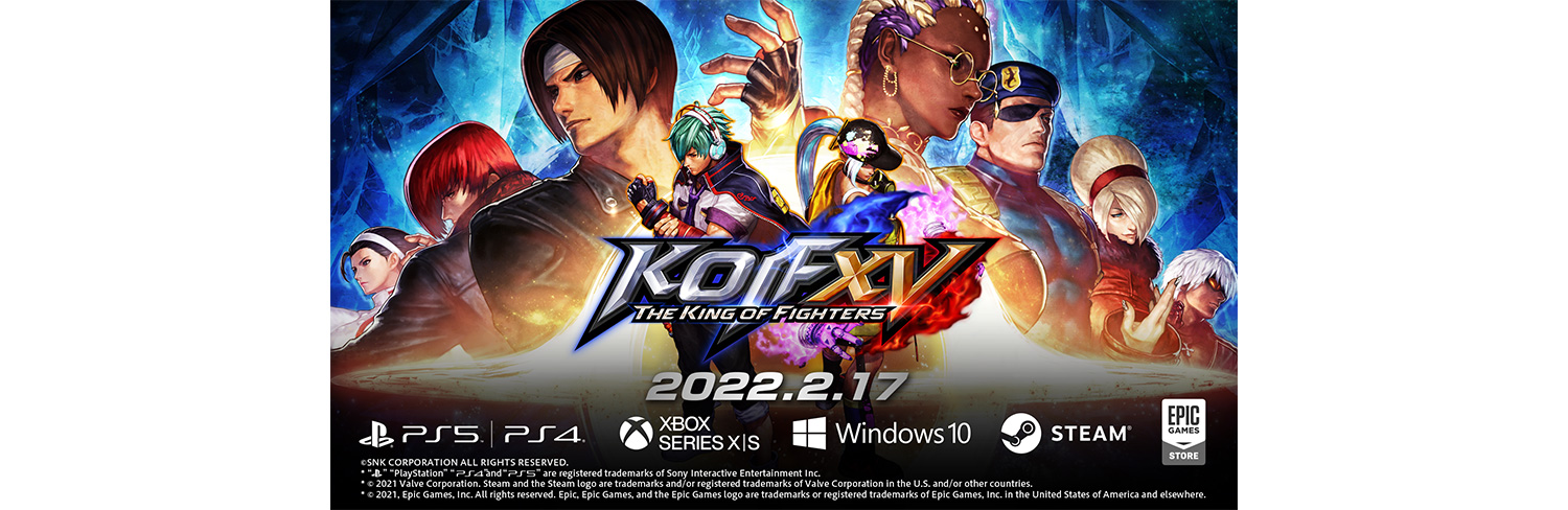 新作対戦格闘ゲーム『THE KING OF FIGHTERS XV』 2022年2月17日（木 